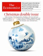 Скачать бесплатно журнал The Economist, 22 декабря 2018